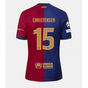 Barcelona Andreas Christensen #15 Hjemmebanetrøje 2024-25 Kort ærmer